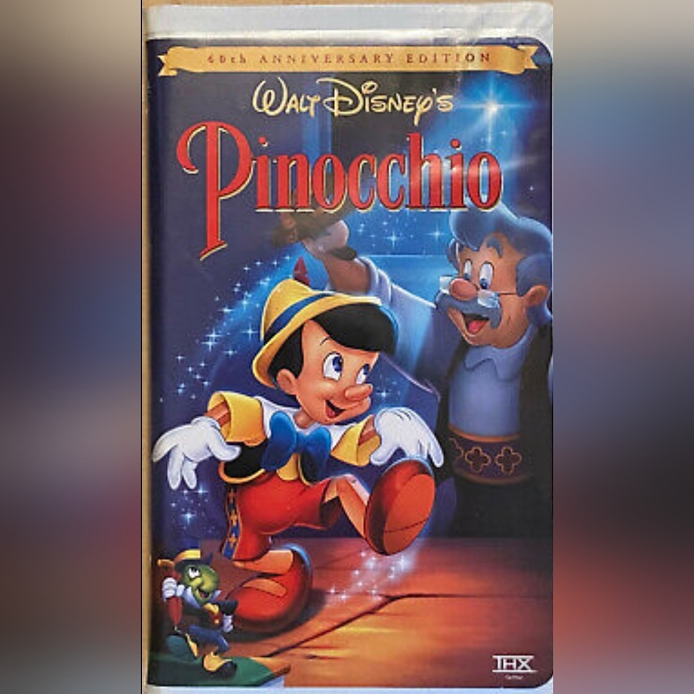 Peter Pan - Tarzan - Pinocchio VHS movie